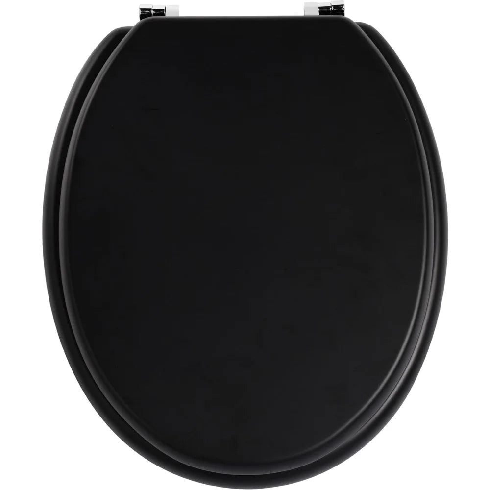 Premier housewares 1604093 sedile wc, nero opaco