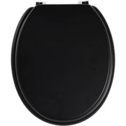Premier housewares 1604093 sedile wc, nero opaco