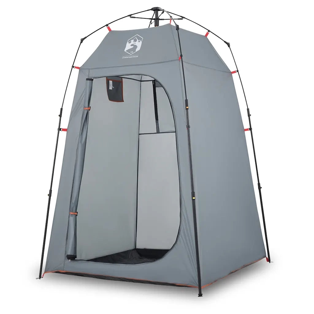 Tenda Privacy-Tenda da esterno Grigia a Rilascio Rapido Impermeabile