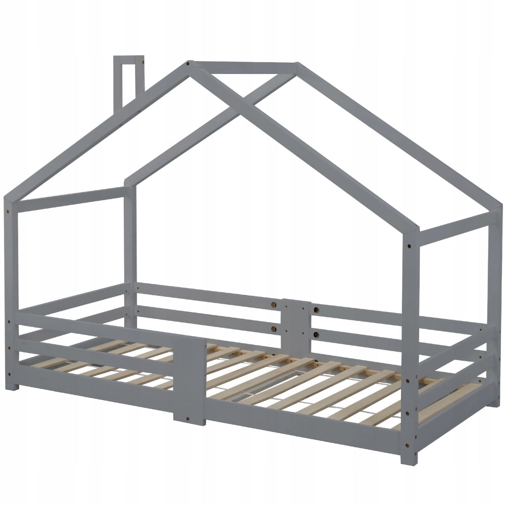Letto a castello per bambini - Xylo - 90x200 - Grigio