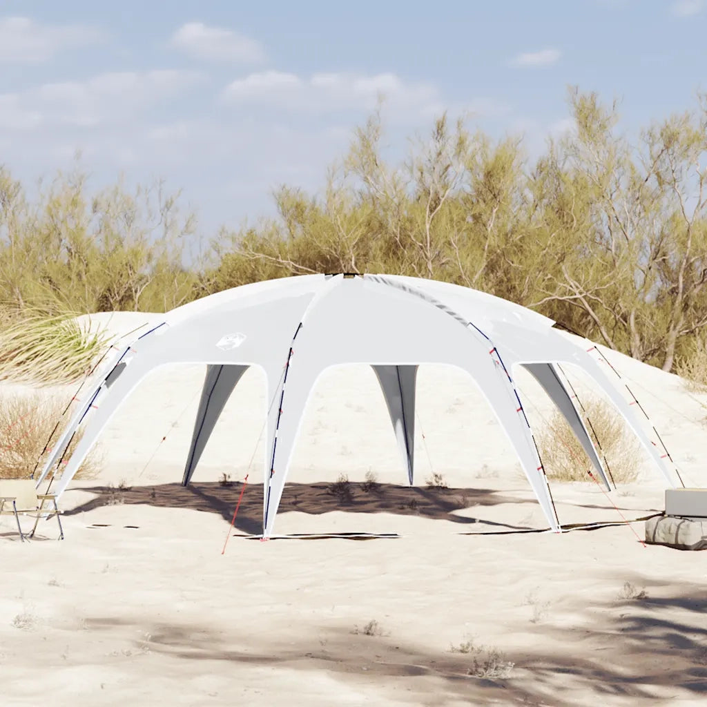 Tenda per Feste-Tenda da campeggio Grigia Impermeabile 572764