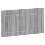 Testiera da Muro UTRECHT Sonoma grigio Legno ingegnerizzato 897861