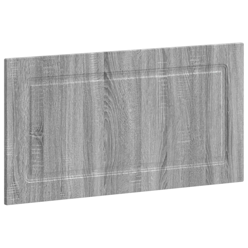 Testiera da Muro UTRECHT Sonoma grigio Legno ingegnerizzato 897861