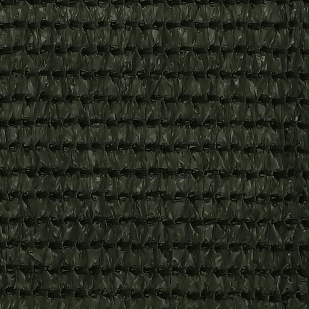 Schermo per balcone schermo per la privacy 90 x 500 cm HDPE verde scuro 02_0010449