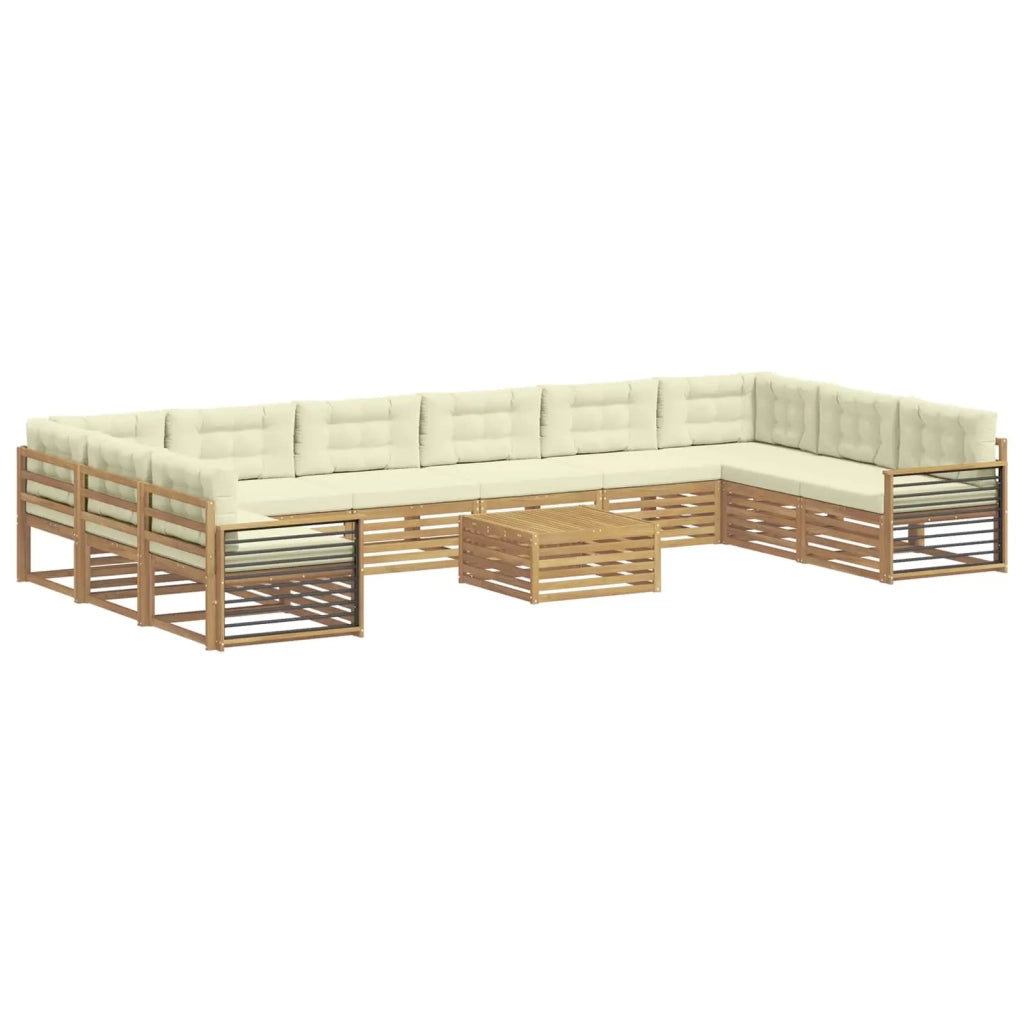 Set divani Legno di Acacia Massello 3391285