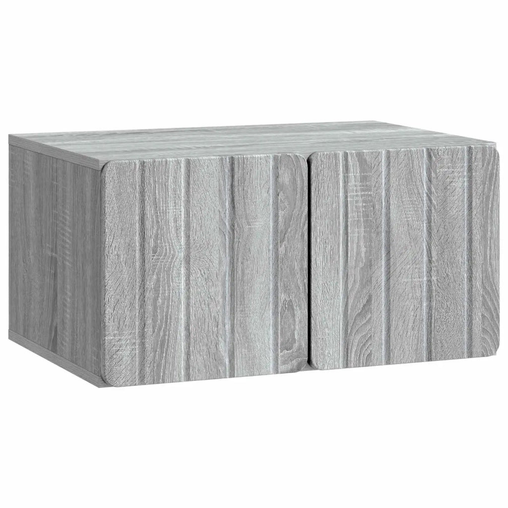 Mobile Porta TV da Muro 59,5 x 41 x 30 cm Sonoma grigio 898341
