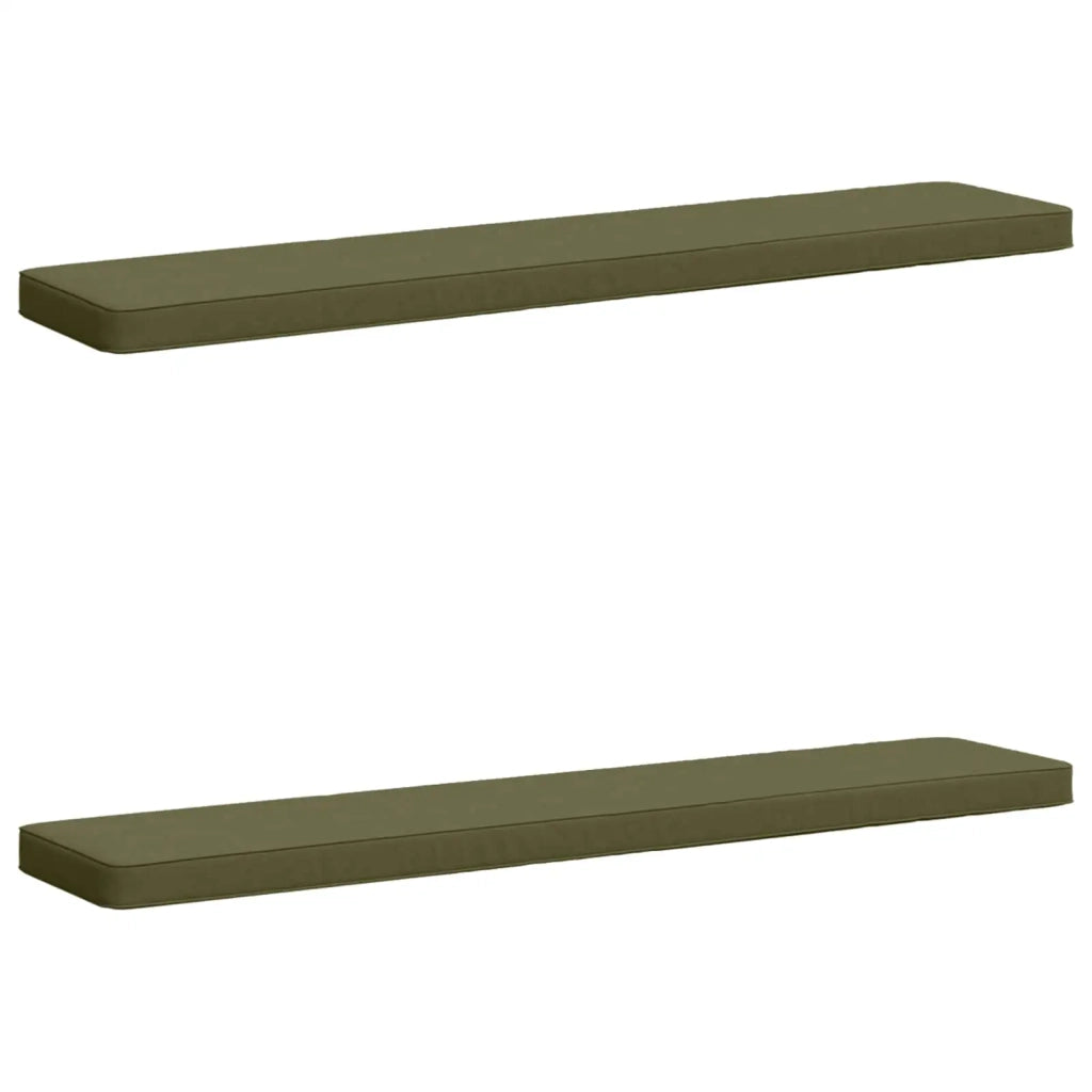 Cuscini per Panchina a 2 Pezzi VUGHT 2 pcs 100% Poliestere 950763
