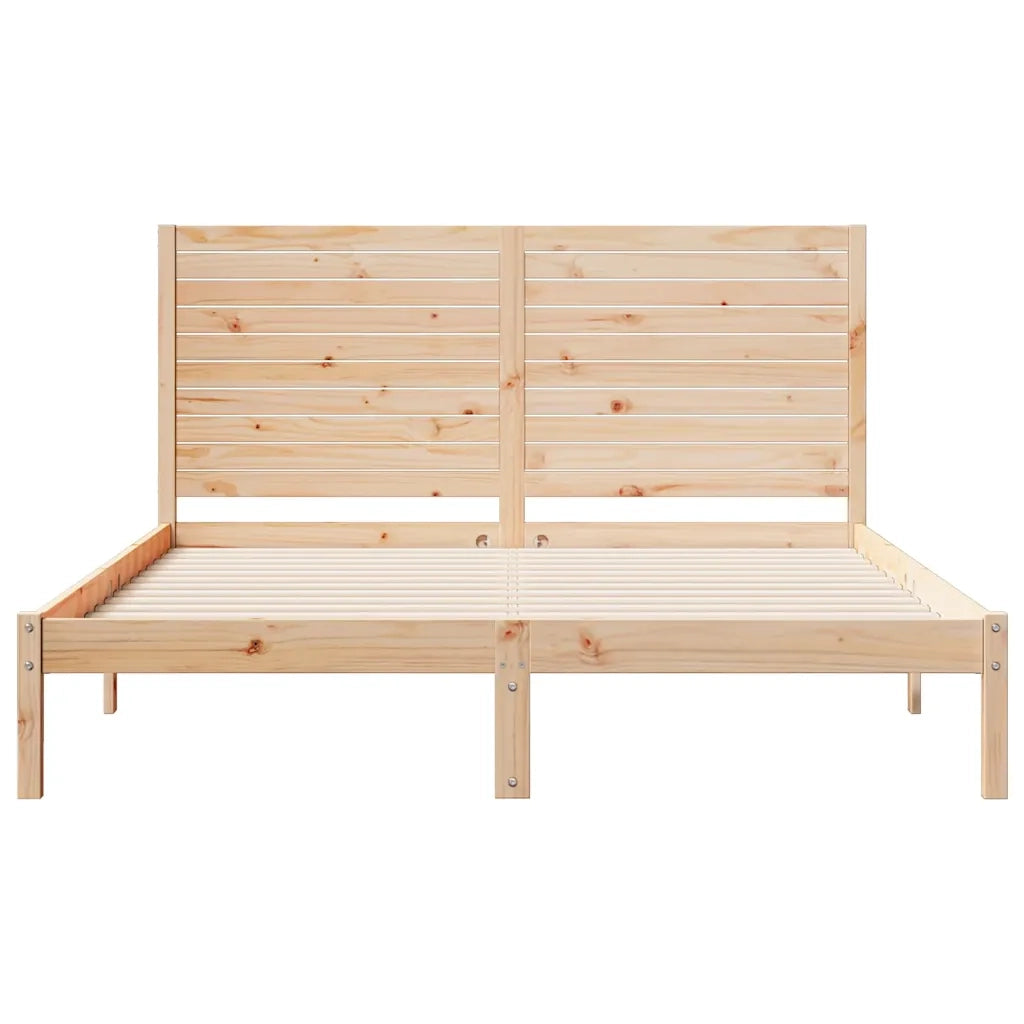 Giroletto Extra Lungo senza Materasso 160x210 cm Legno Massello 3309301