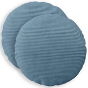 Federa 2 pcs HEERLEN Blu Ø 40 cm corduroy 922279
