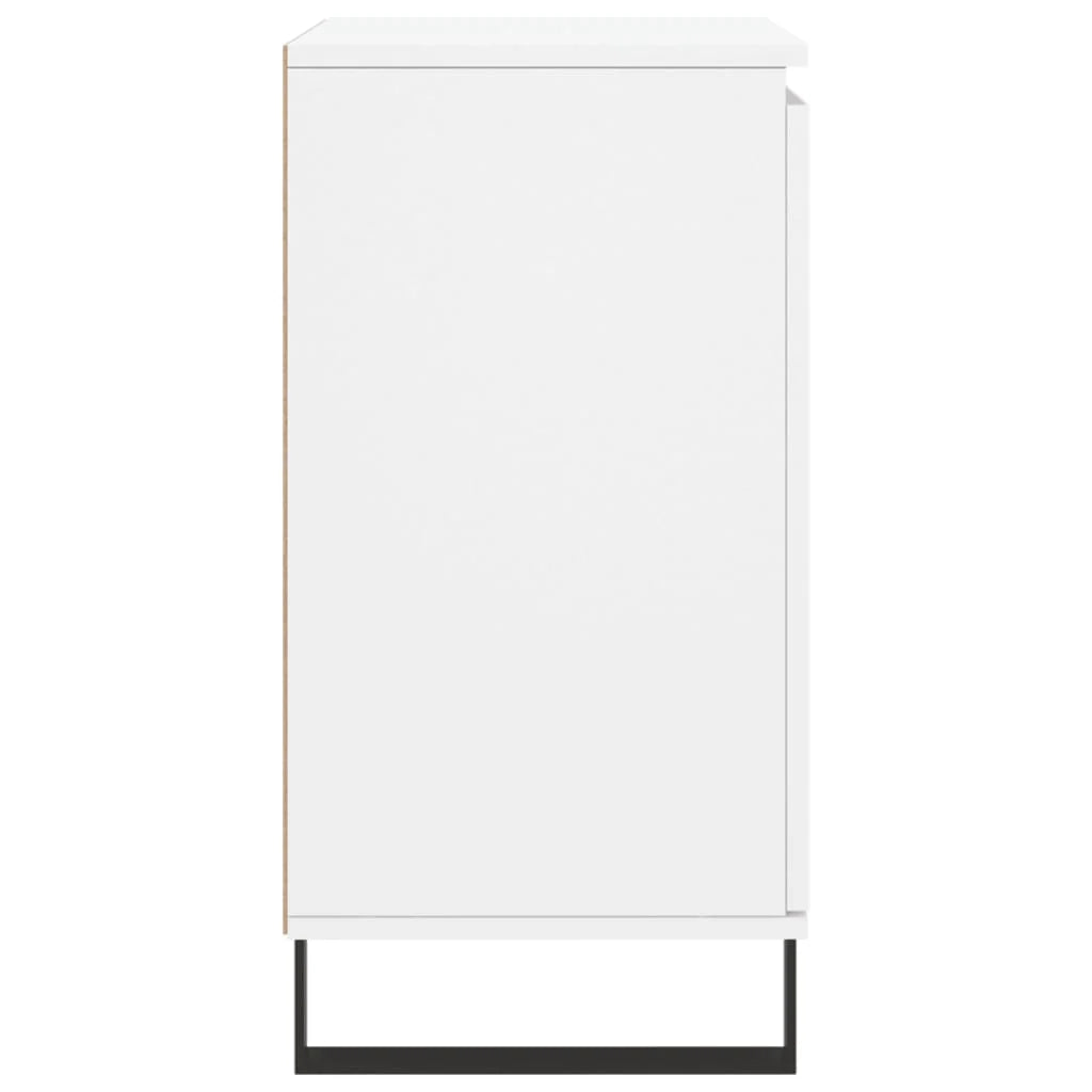 Buffet credenza cassettiera armadio mobile contenitore organizer per cucina soggiorno salotto 60 x 35 x 70 cm legno ingegnerizzato bianco 02_0030371