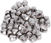 Kit di Assortimento per Viti e Bottini - 50 pezzi - Coperchi a Cappuccio a 6 Facce in Acciaio Inox - M3/M4/M5/M6/M8/M10/M12 - Alta Qualità - Lavorazione Efficiente - Bottini per Viti
