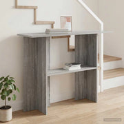 Tavolo consolle Grigio Sonoma 100 x 30 x 75 cm 8001180