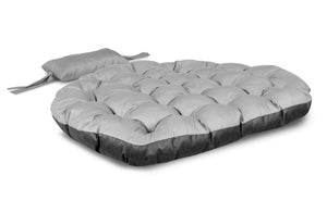 Cuscino da giardino AIO FACTORY 120 cm impermeabile grigio scuro per sedia sospesa