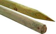 PALO TONDO IN LEGNO A PUNTA  Ø cm. 8X250 h