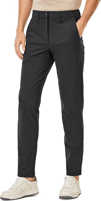 Golf broek uomo comodo per tutto il giorno - 32" abbigliamento leggero e ventilato con tasche