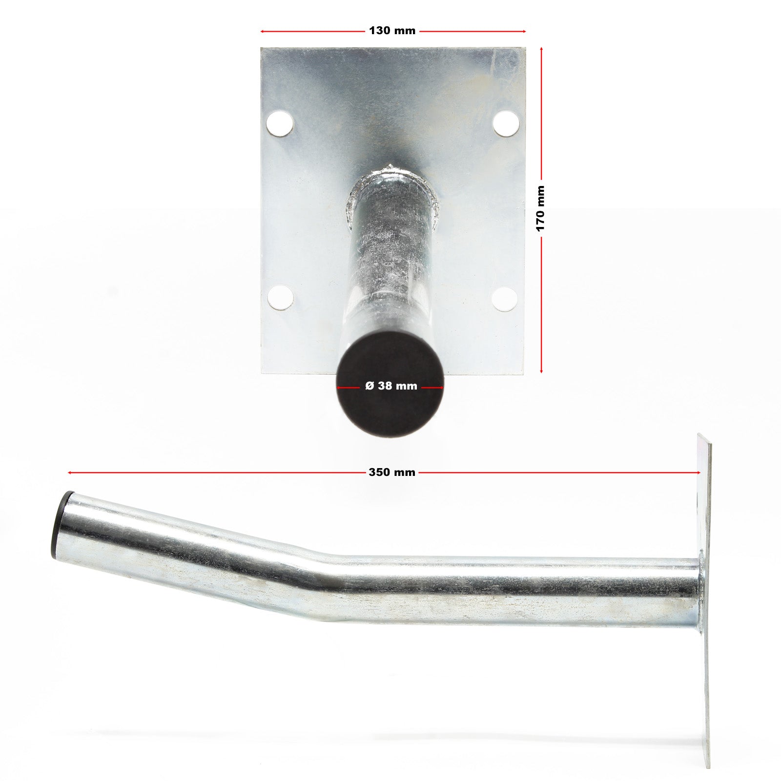 Supporto per pneumatici a parete, 4 ganci per gomme auto max 50 kg, Portagomme