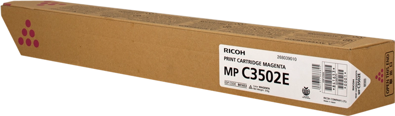 ORIGINAL Ricoh toner magenta 842018 MP C3502EM ~18000 Seiten MPC 3502m