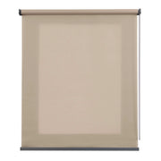 Tenda a rullo traslucida Premium con finitura metallizzata Beige 180x250 cm