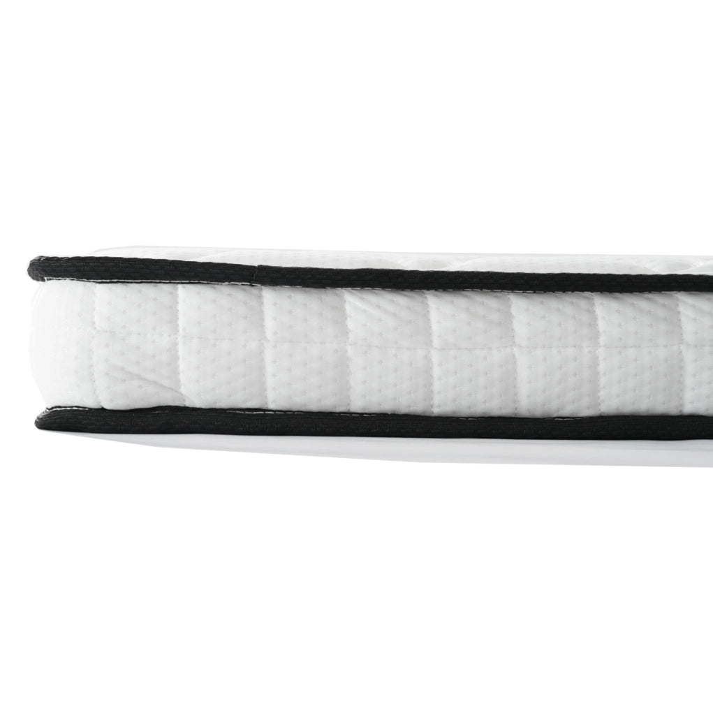 Materasso a molle ergonomico 90x190 cm; spessore 12 cm; bianco; arrotolato