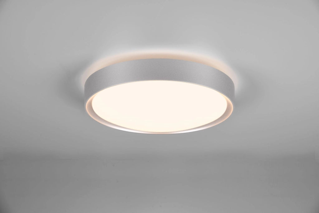 CLARIMO PLAFONIERA LED 18W · 1x 1850lm, 3000K BAGNO CON BORDO ALLUMINIO D.33CM