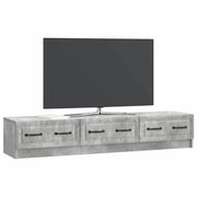 Mobile TV | Armadietto TV | Mobile Porta TV con cassetto Grigio Cemento 147 x 34,5 x 27 cm