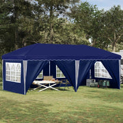 Tenda per feste a pop-up-Gazebo 575 x 288 x 245 cm Blu