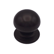 Pomolo fisso per porta SAGUATTI 169/70IB in alluminio marrone opaco