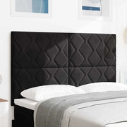 Testiera LED con testiera Nero 160 cm Pelle Sintetica 3338536