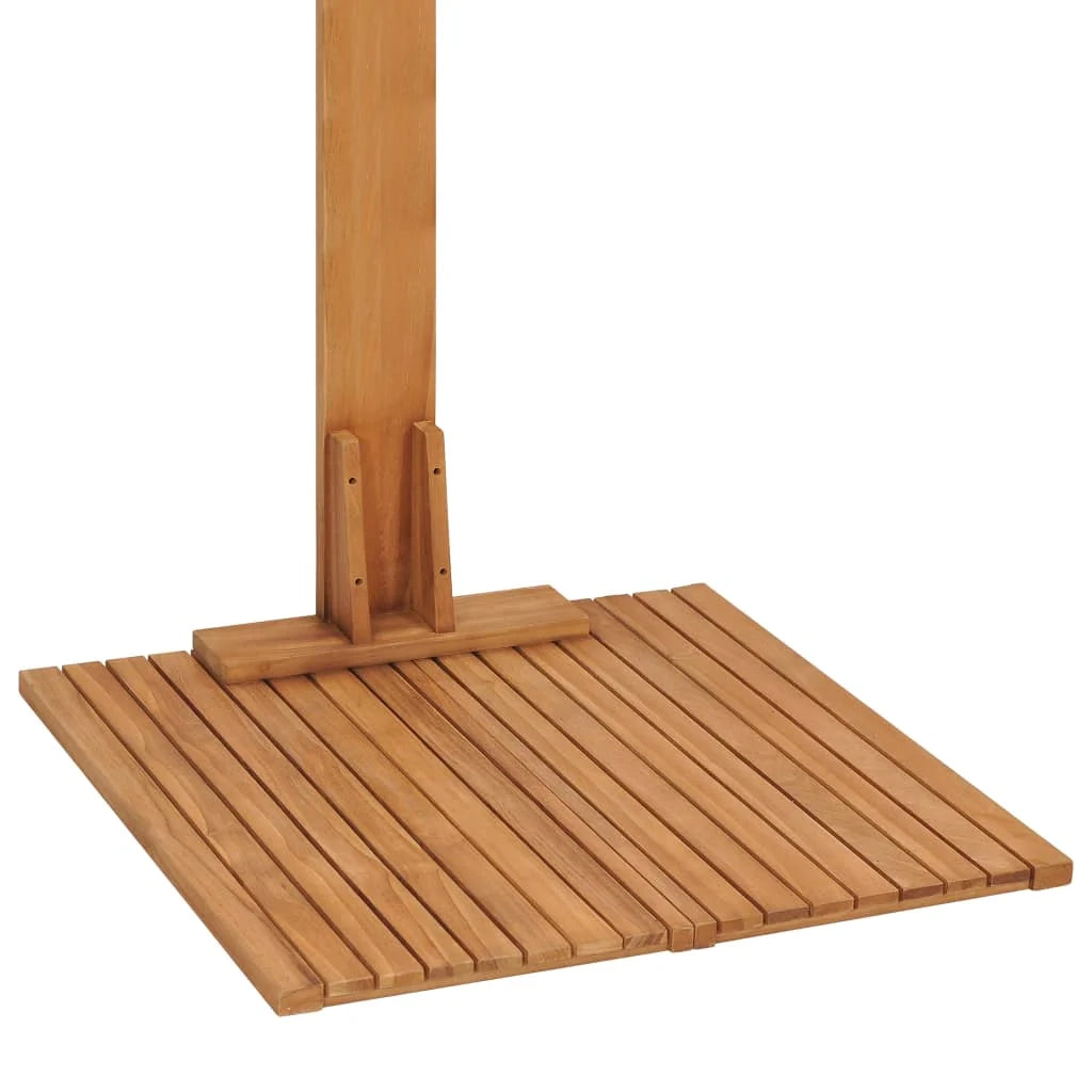 Doccia da giardino 75 x 75 x 210 cm in legno massello di teak 02_0042038