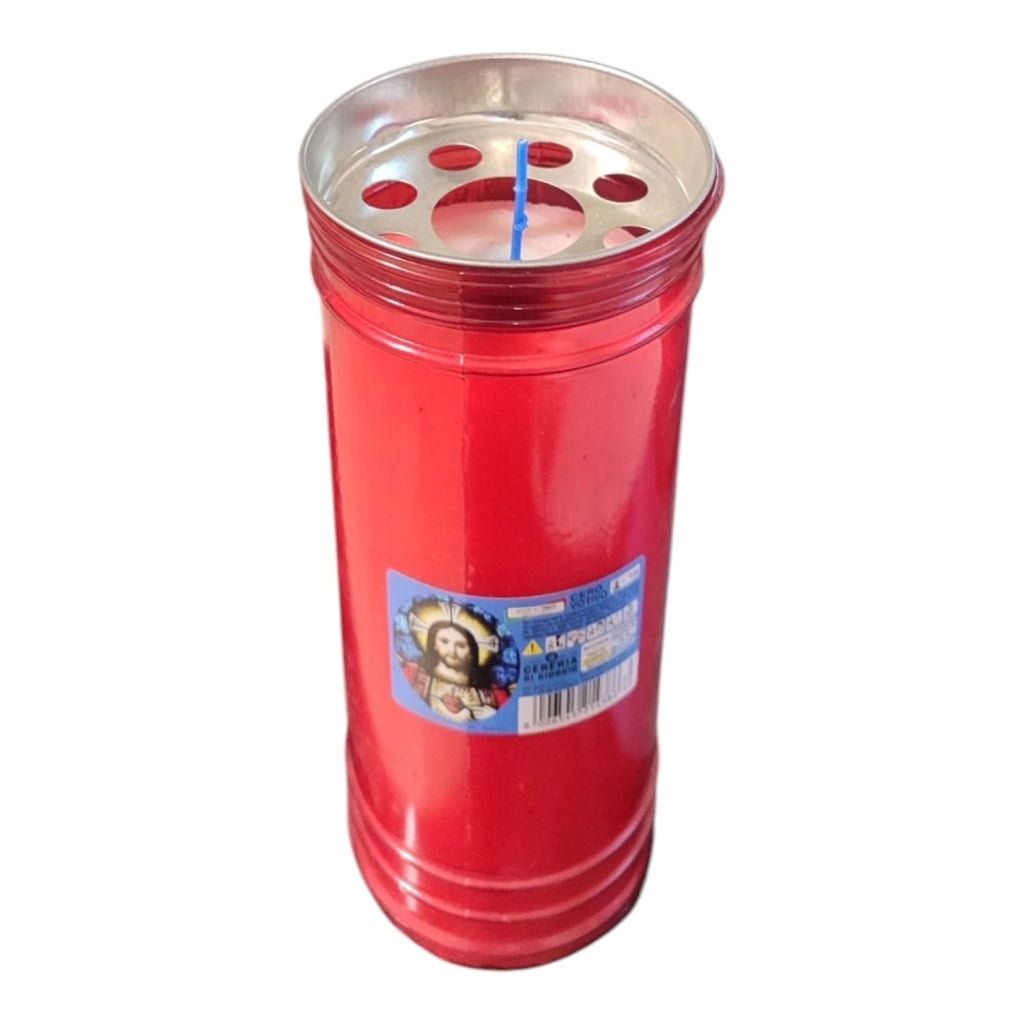 CERO LUMINO VOTIVO GRANDE H21 CM
