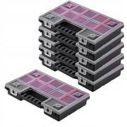 Set di 6 contenitori organizer per officina KADAX con 6 cassetti, ideali per garage.