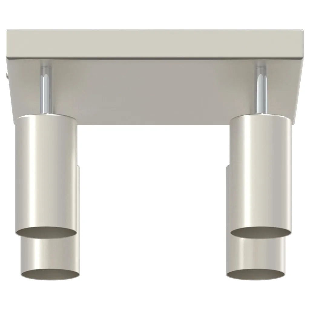 Faretto da soffitto Nichel 26 x 26 x 16 cm Metallo CFW4595992