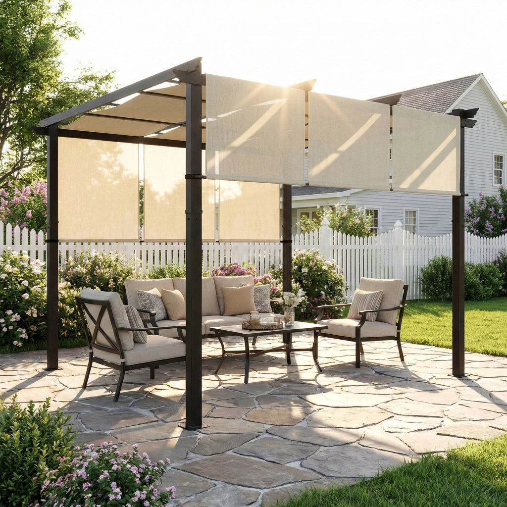 Gazebo 3x3 m ¨C zephmum ¨C Beige