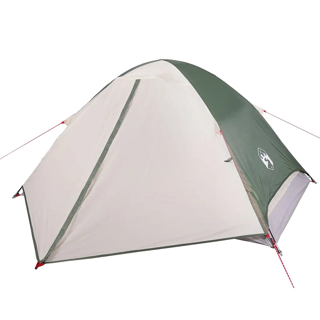 Tenda da Campeggio a Cupola per 4 Persone-Tenda per Escursionismo Verde Impermeabile 842998