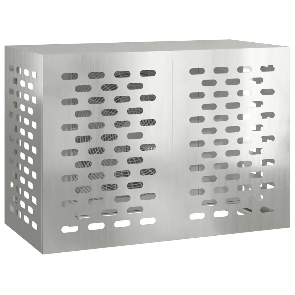 Copertura per condizionatore d'aria Argento 100 x 50 x 70 cm