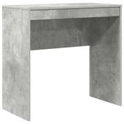 Scrivania | Tavolo da Ufficio Grigio cemento 80 x 40 x 76 cm