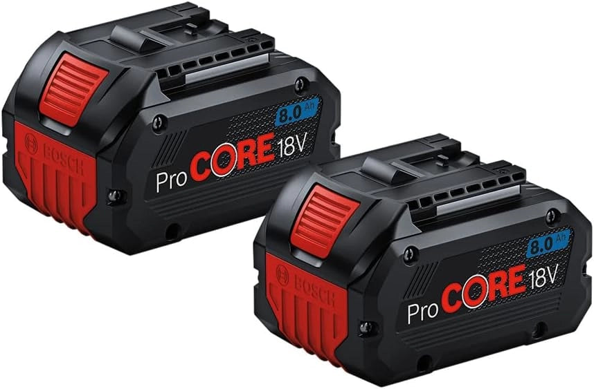 Bosch Professional 1600A016GP Batteria ProCORE18V 8.0 Ah + Caricatore Gal 18V-160 C, in Scatola, 18 V, Blu