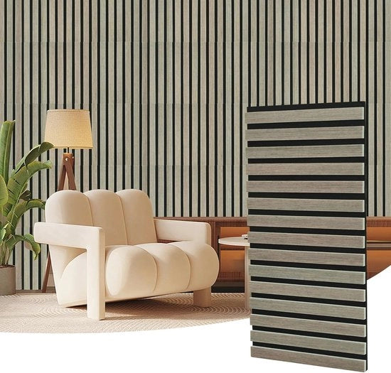 Pannelli di isolamento acustico 3D autoadesivi - Isolamento acustico per ufficio casa, salotto e studio - Set di 8 piastre di alta densità poliestere 30x60 cm