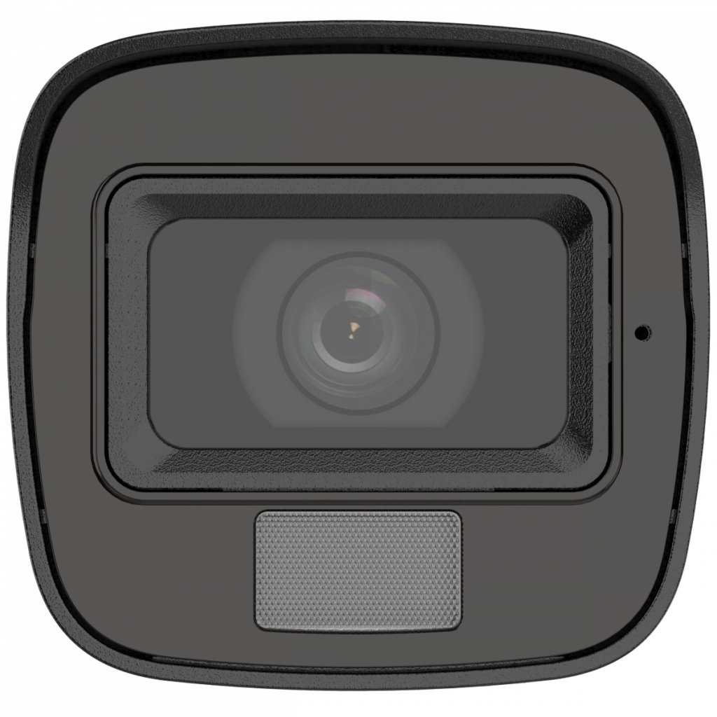 Telecamera Bullet IP, 4 MP ottica 2.8 mm doppia illuminazione  microfono