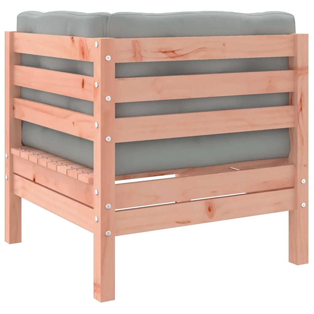 Set Divani Giardino 6 pz Cuscini Legno Massello Abete Douglas 3299612