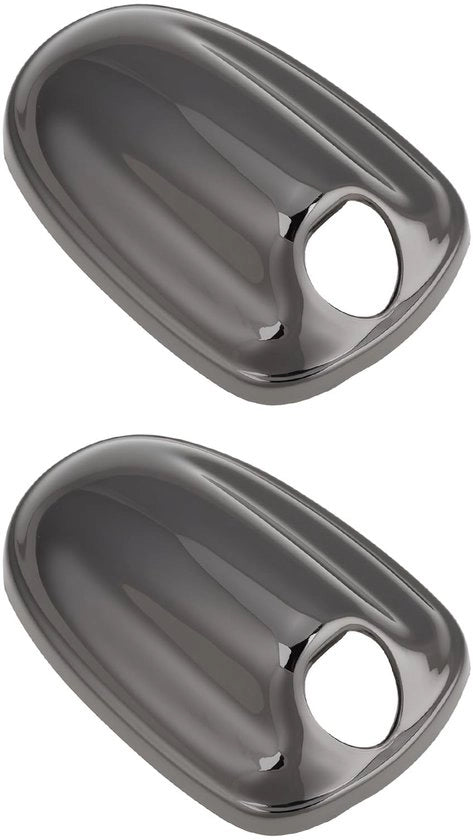 Coperchetti per getto d'acqua - 2 pezzi - Nero lucido - Compatibili con MINI F55/F56/F57 - Protezione contro la polvere/sporco - Installazione facile - Plastica resistente - Spruzzatori