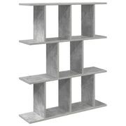 Scaffale da parete Grigio Cemento 102 x 20 x 96 cm 8012215