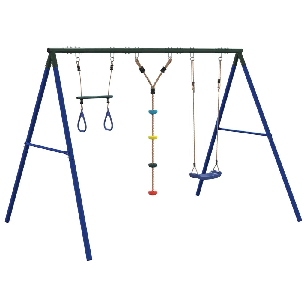 Set Gioco da Esterno con Altalena,Trapezio e Scala CFW3148704