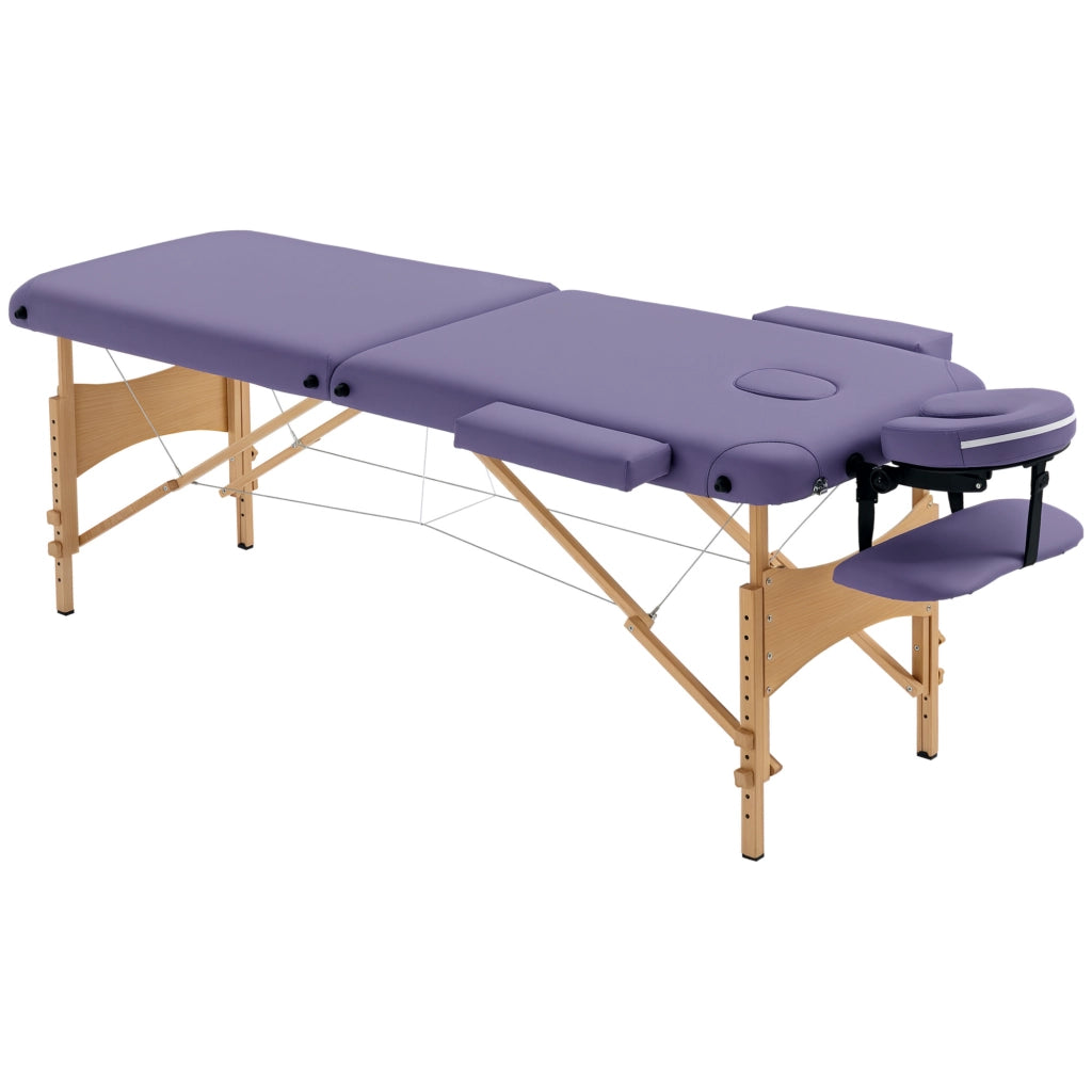 Tavolo Pieghevole Regolabile ¨C zephmum ¨C 210x81cm Viola