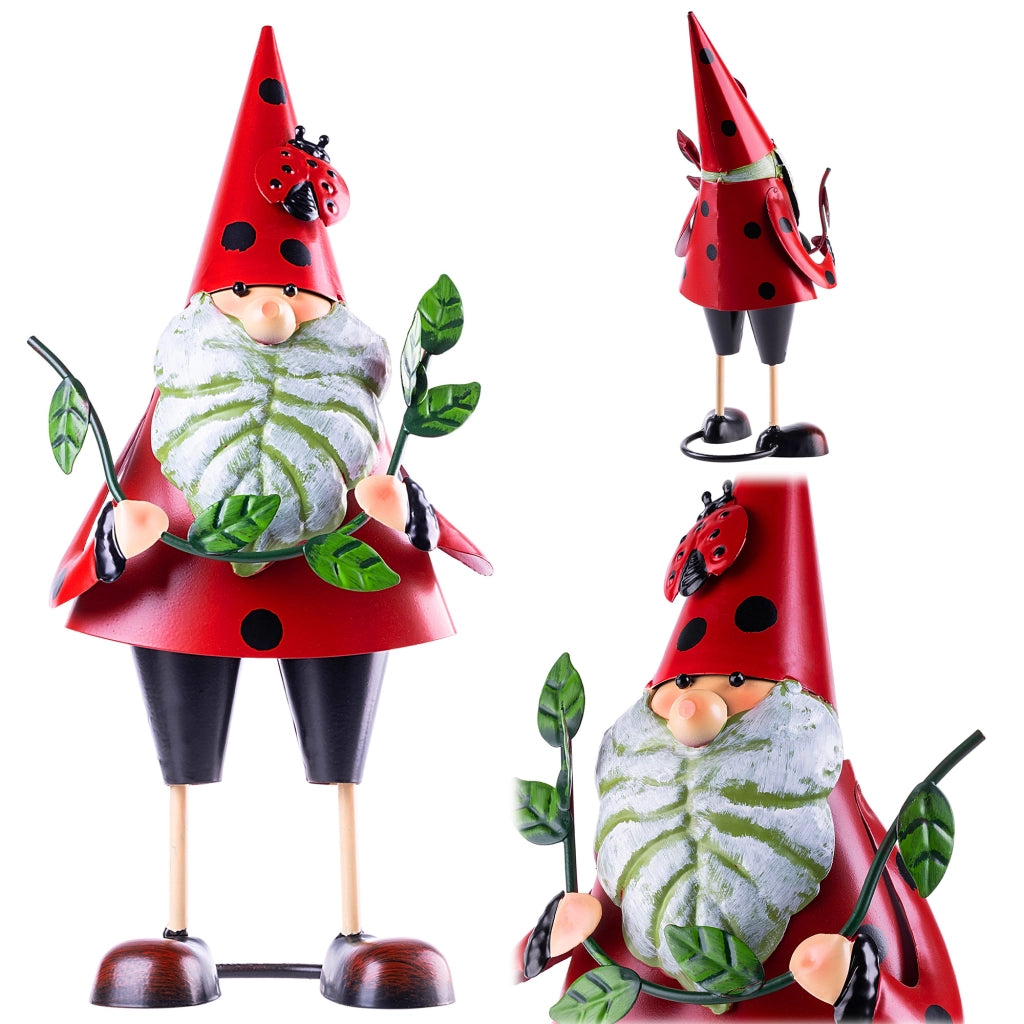 KADAX Stalowa figura ogrodowa krasnal QX24113 K160