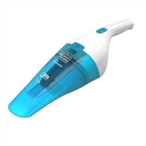 Black+Decker WDC115WA Aspirapolvere Portatile Senza Filo Senza Sacchetto Secco e Bagnato 0,385 L Autonomia 9 min Litio 3,6 V colore Blu Bianco