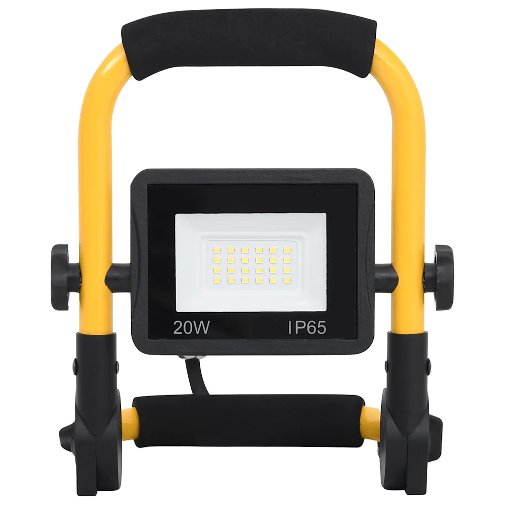 Faretto a LED con Maniglia 20 W Bianco Caldo cod mxl 62386