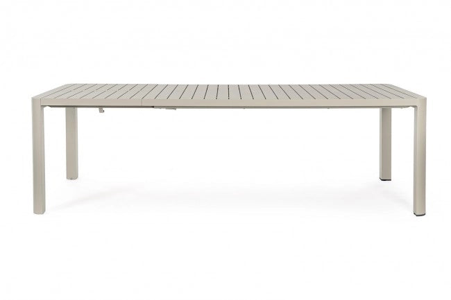 Tavolo Allungabile Alluminio Bianco Moderno da Esterno - HIDDEN
