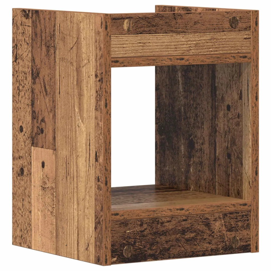 Supporto per piante 2 pcs Legno vecchio 30 x 30 x 40 cm