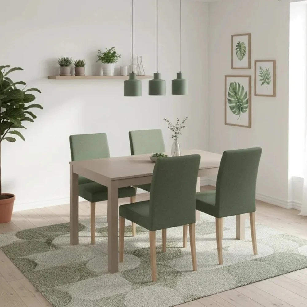 Tavolo da pranzo allungabile tortora Belfort 130-210x80 cm fino a 8 posti Made in Italy | Duzzle